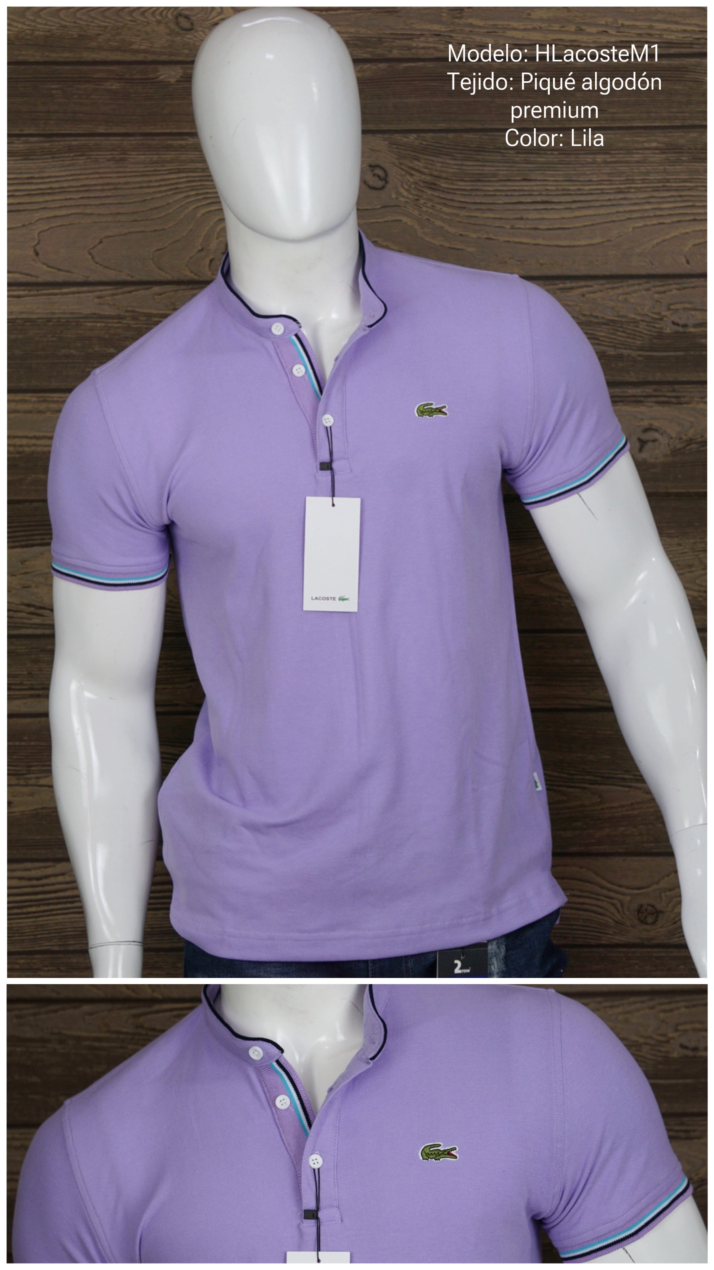 Polo lacoste online lila