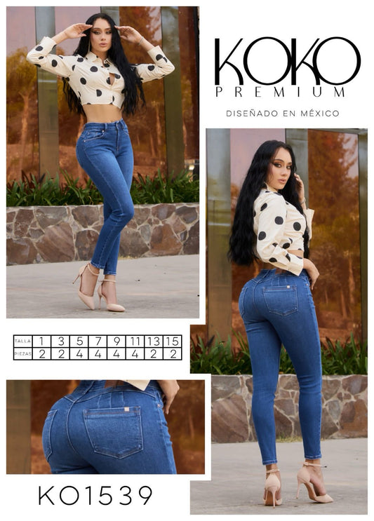 Pantalón para dama Koko Premium KO1539 345/285 🟡