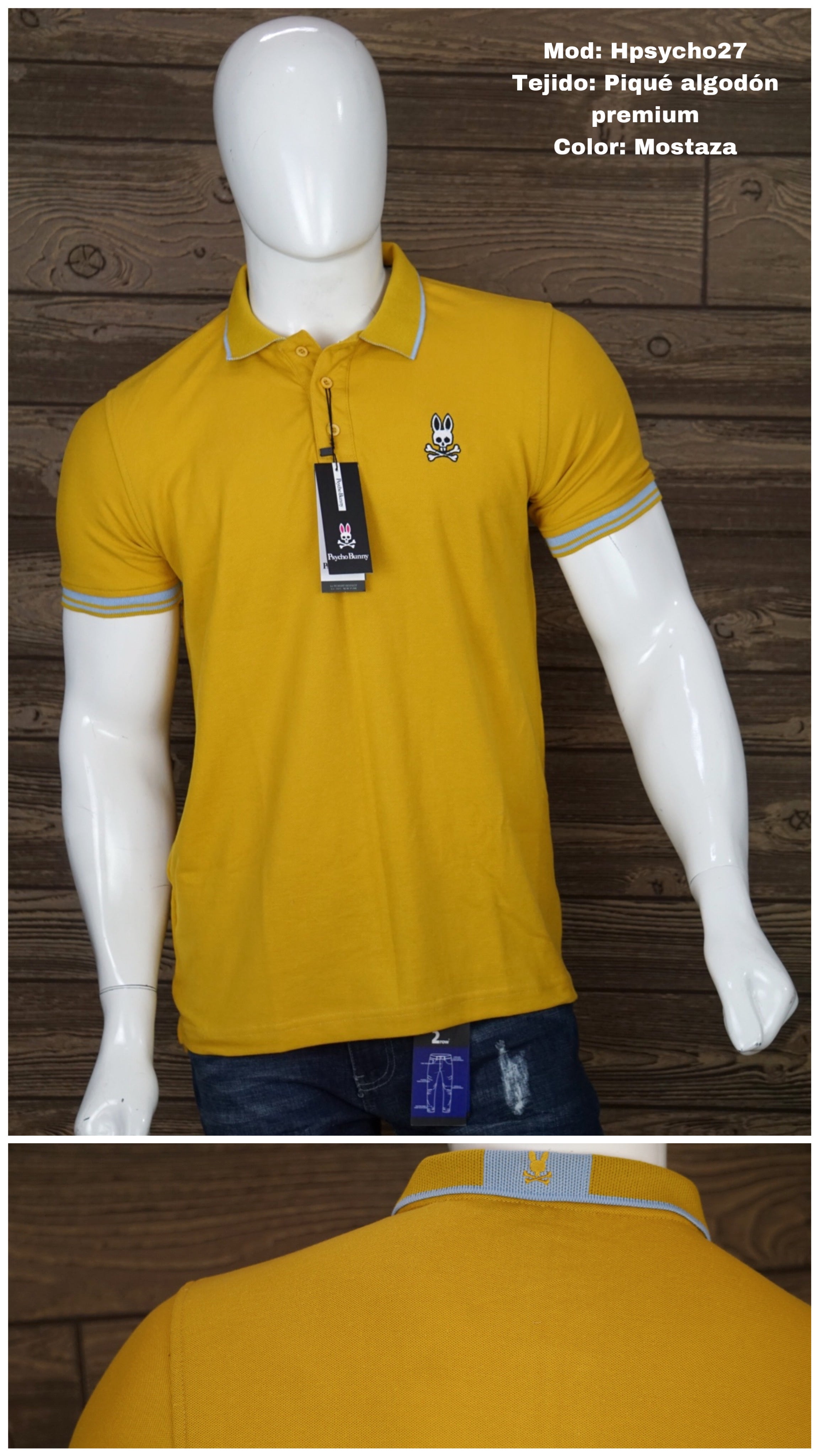 Playera mostaza discount