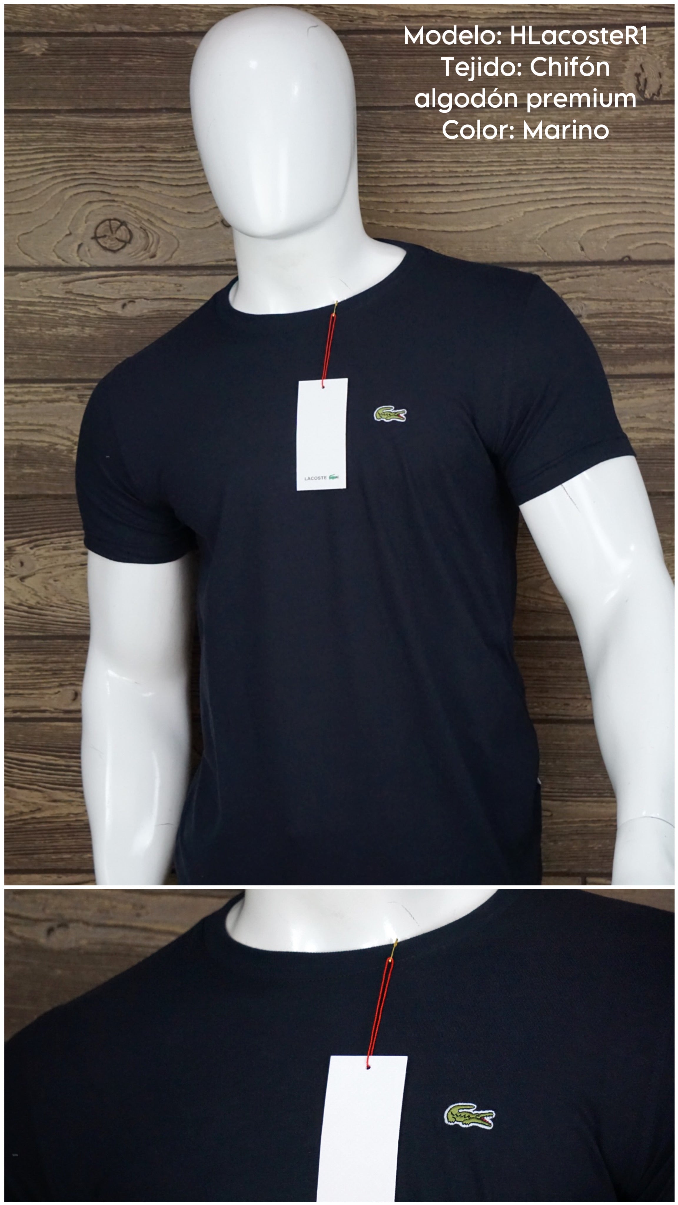 Precio de best sale playera lacoste original