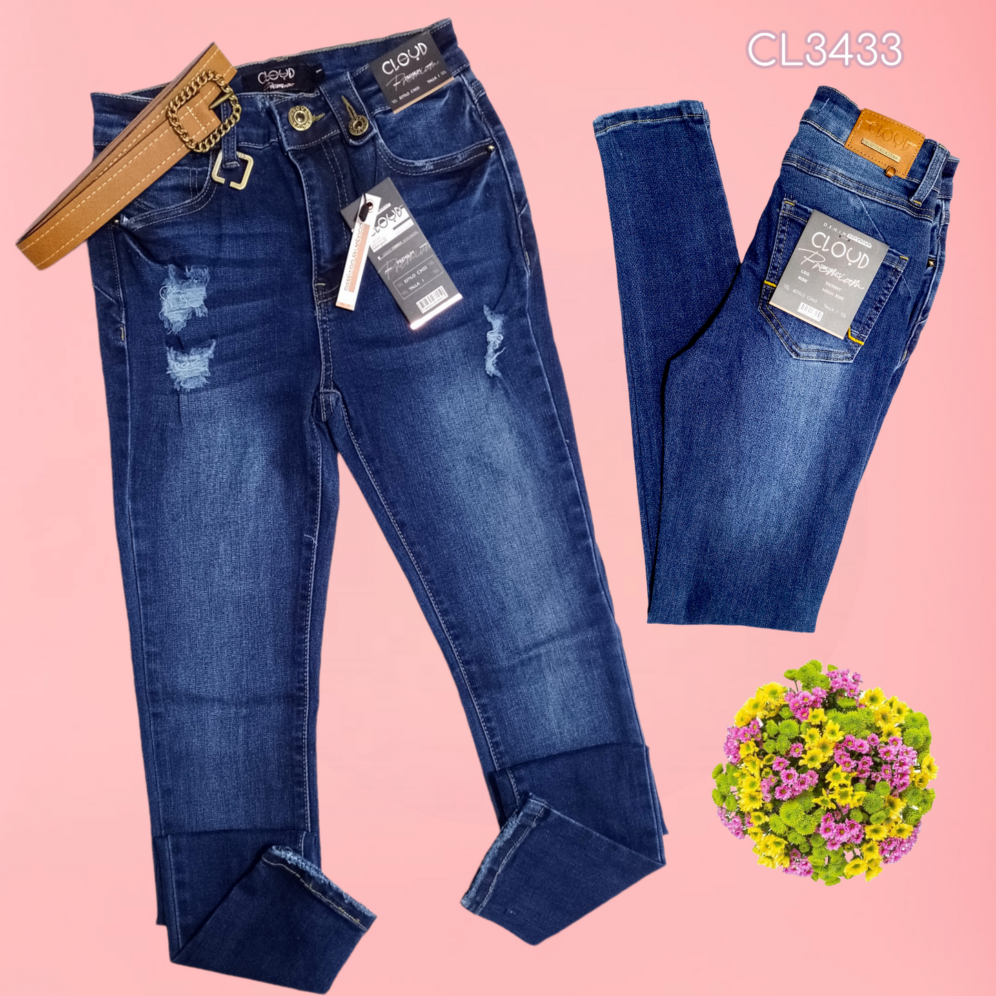 Pantalón para dama Cloud C3433 335/275🟡